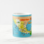 Mexico Map Tasse (Mittel)