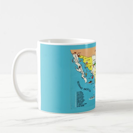 Mexico Map Tasse (Links)