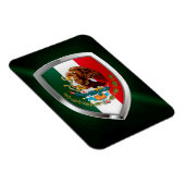 Mexico Metallic Emblem Magnet (Rechte Seite)