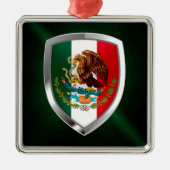 Mexico Metallic Emblem Ornament Aus Metall (Vorne)