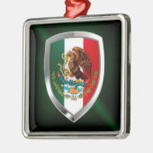 Mexico Metallic Emblem Ornament Aus Metall (Links)