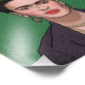 Mexico mi amor - Frida Kahlo Fotodruck (Ecke)