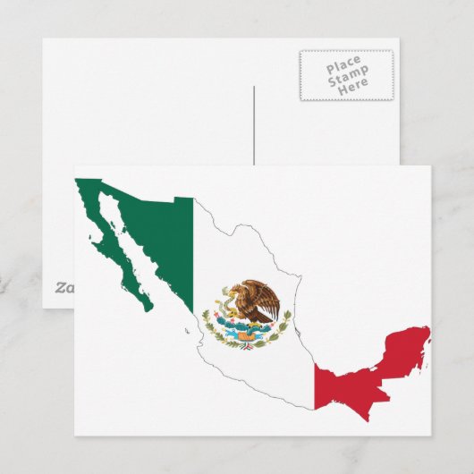 Mexico MX Postkarte (Vorne/Hinten)