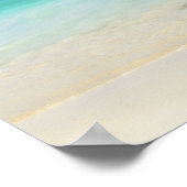 Mexico, Playa Del Carmen, tropical beach Poster (Ecke)