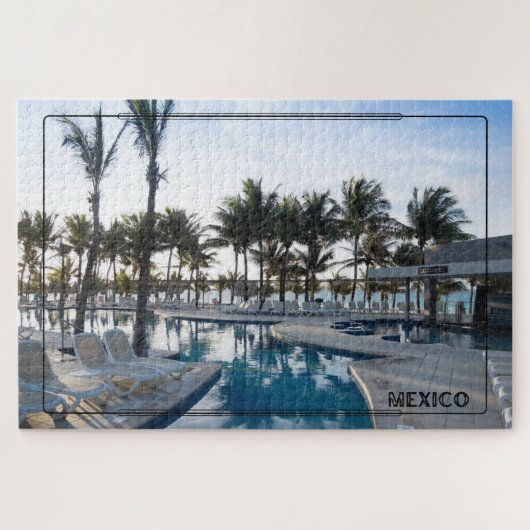 Mexico Pool Resort Puzzle (Horizontal)
