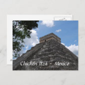 Mexico Postcard - Chichén Itzá Postkarte (Vorne/Hinten)