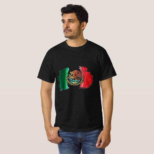 Mexico Pride #1 Mens T-Shirt (Vorne ganz)