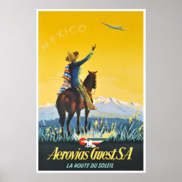 Mexico Print Travel Poster Mexican Print (XR2674)a