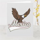 Mexico Reise Logo Karte (Gelbe Blume)