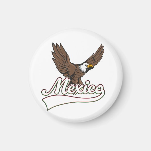Mexico Reise Logo Magnet (Vorne)