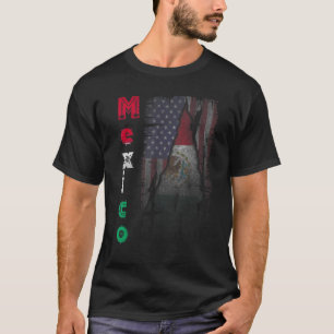Mexico Retro Vintage mexikanische und amerikanisch T-Shirt