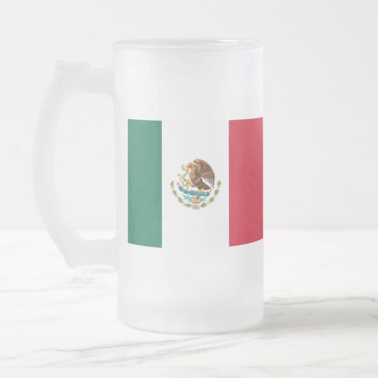 MEXICO SHOT GLASS MATTGLAS BIERGLAS (Links)