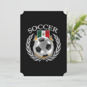 Mexico Soccer 2016 Fangerät Einladung (Stehend Vorderseite)