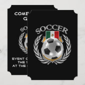 Mexico Soccer 2016 Fangerät Einladung (Vorne/Hinten)