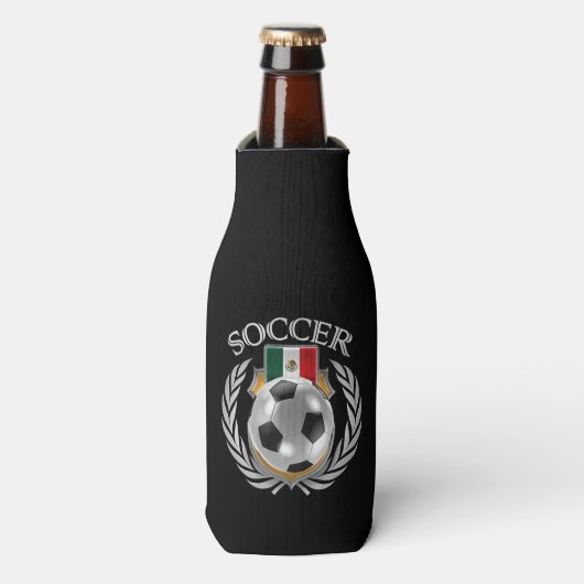 Mexico Soccer 2016 Fangerät Flaschenkühler (Flaschenvorderseite)