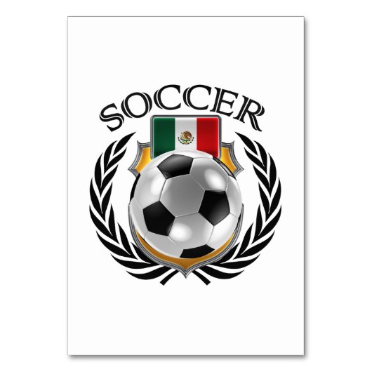 Mexico Soccer 2016 Fangerät Tischnummer (Rückseite)