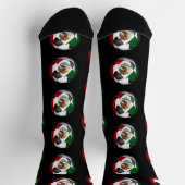 Mexico Soccer Ball Sports Socken (Oben)