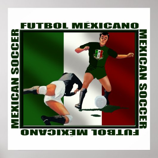 Mexico Soccer Poster (Vorne)