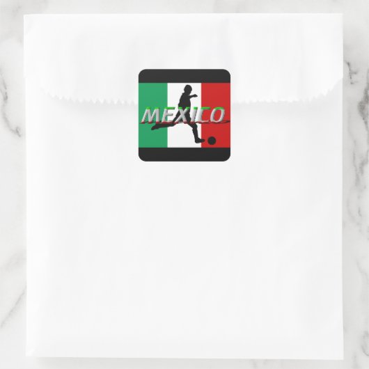 Mexico Soccer Stickers (Tasche)