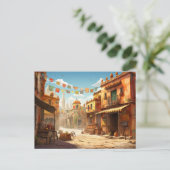 Mexico Streets Postkarte (Stehend Vorderseite)