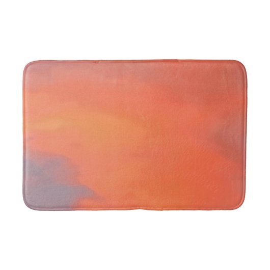 Mexico Sunset Colors Badematte (Vorderseite)