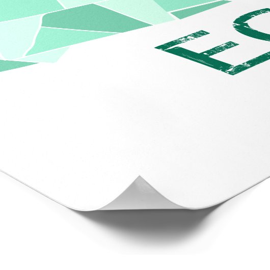 Mexico Total Eclipse Poster (Ecke)