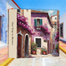Mexico Travel Scrapbook Foto Album