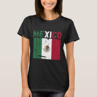 Mexico Vintage Mexikanische Flagge Stolz Hut Jerse
