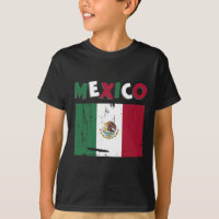 Mexico Vintage Mexikanische Flagge Stolz Hut Jerse