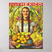 Mexico Vintage Poster (Vorne)