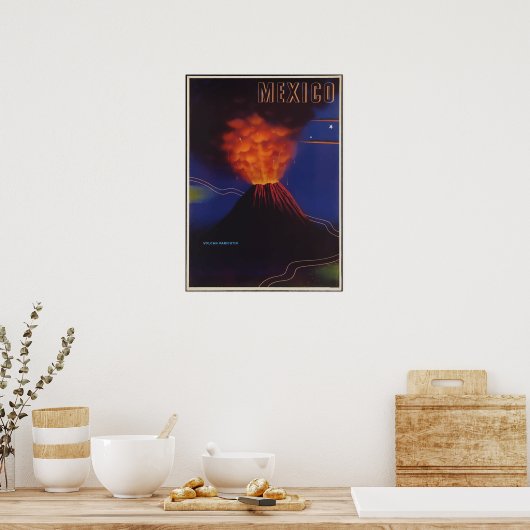 Mexico Vintage Poster (Küche)