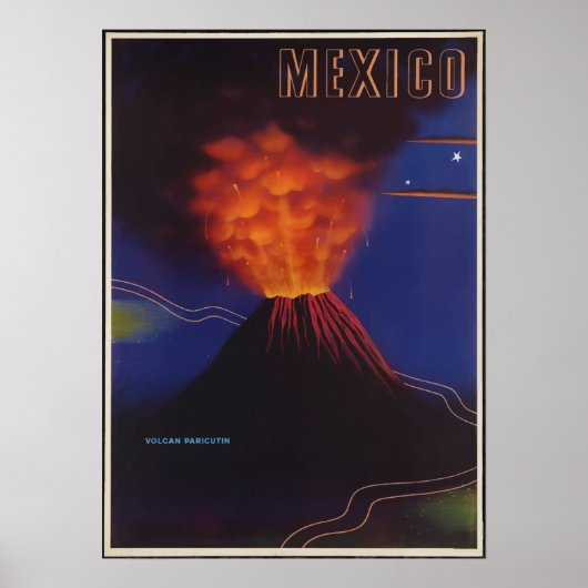 Mexico Vintage Poster (Vorne)