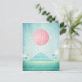 Mexico Vintage Travel Poster - Art Postkarte (Stehend Vorderseite)