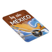 Mexico Vintage Travel Poster Magnet (Rechte Seite)