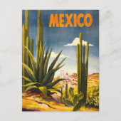 Mexico Vintage Travel Postkarte (Vorderseite)
