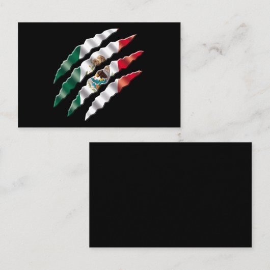 Mexico Visitenkarte (Vorne/Hinten)