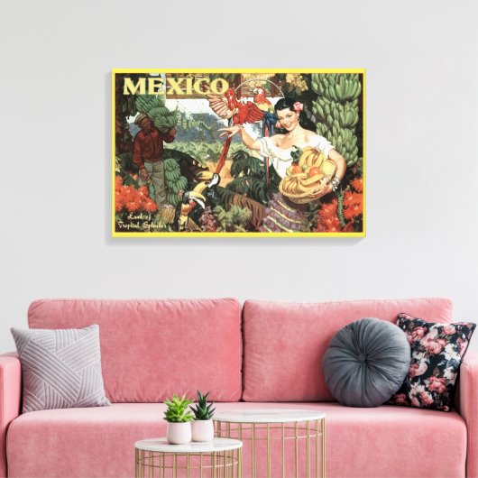 Mexico Wall Art Leinwanddruck (Insitu (Wohnzimmer))