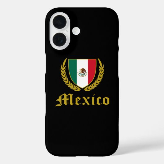 Mexico-Wappen Case-Mate iPhone Hülle (Rückseite)