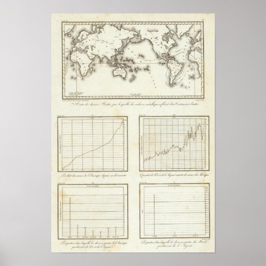 Mexico World One World Map Poster (Vorne)