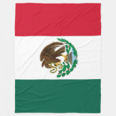 MEXIKAN FLAG FLEECEDECKE (Vorderseite)