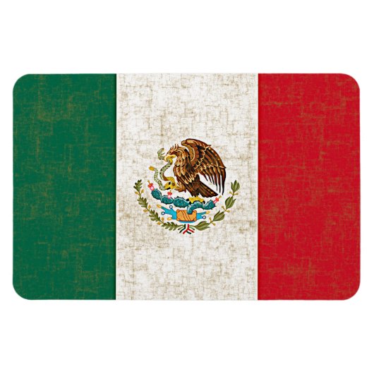 MEXIKAN FLAG Flexible Magnet (Horizontal)