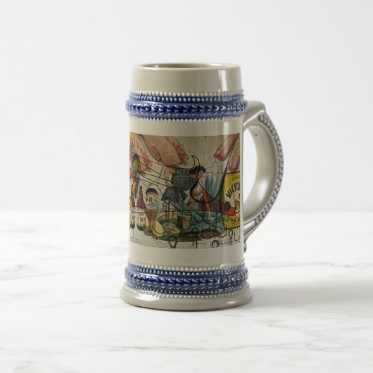 Mexikaner Beermug Bierglas (VorderseiteRechts)