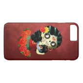 Mexikaner Dia de Los Muertos Lovely Catrina Case-Mate iPhone Hülle (Rückseite (Horizontal))