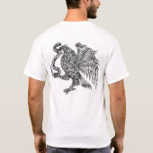 Mexikaner Eagle T-Shirt (Rückseite)