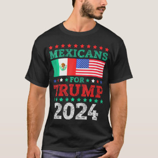 Mexikaner für Trump 2024 nehmen Amerika zurück nac T-Shirt