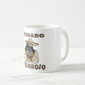 Mexikaner geächtete Tasse (VorderseiteRechts)