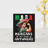 Mexikaner gehen überall hin karte (Gelbe Blume)