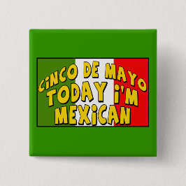 Mexikaner-Knopf Cinco Des Mayo Button