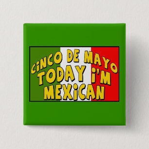 Mexikaner-Knopf Cinco Des Mayo Button