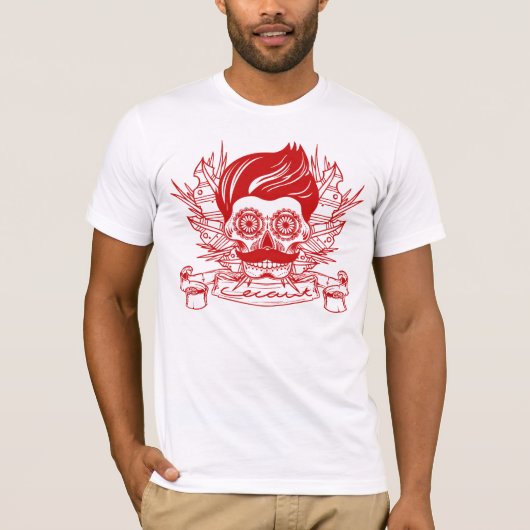 Mexikaner (rot) T-Shirt (Vorderseite)